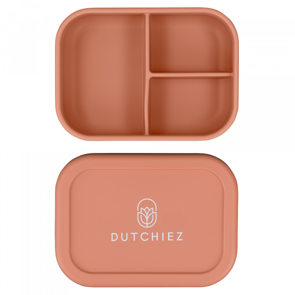 Siliconen Lunchbox - Peachy Orange