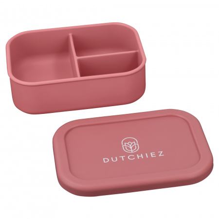 Siliconen Lunchbox - Cloudy Pink