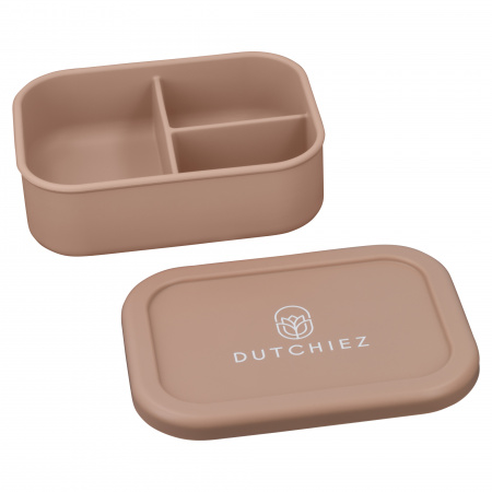 Siliconen Lunchbox - Mocha Beige