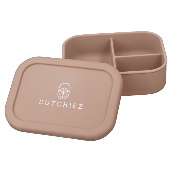 Siliconen Lunchbox - Mocha Beige