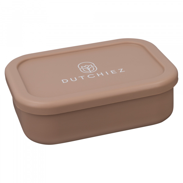 Siliconen Lunchbox - Mocha Beige