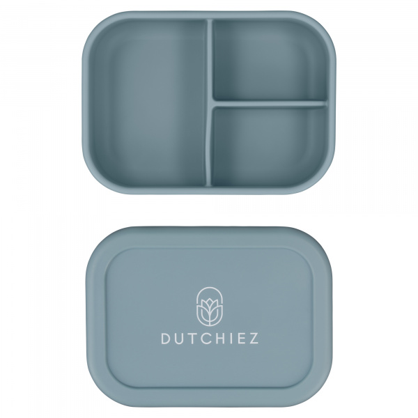 Siliconen Lunchbox - Dusty Blue
