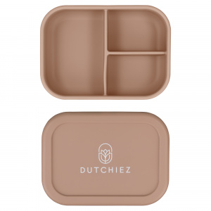 Siliconen Lunchbox - Mocha Beige