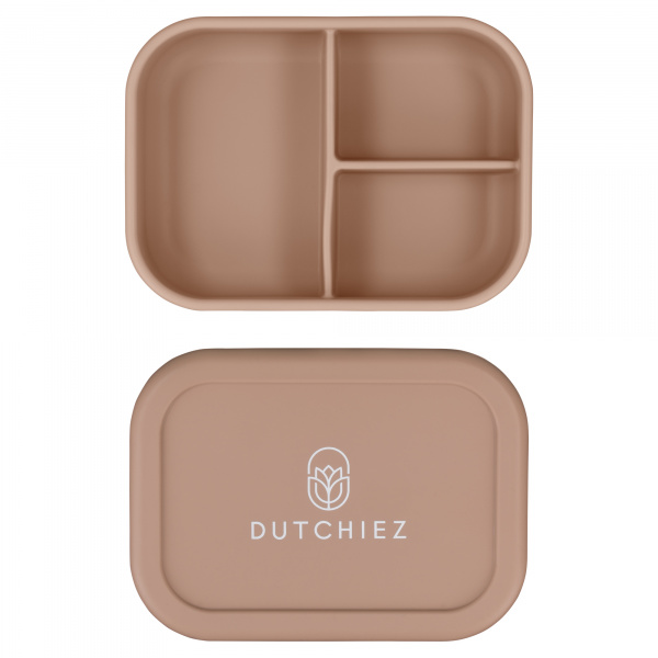 Siliconen Lunchbox - Mocha Beige