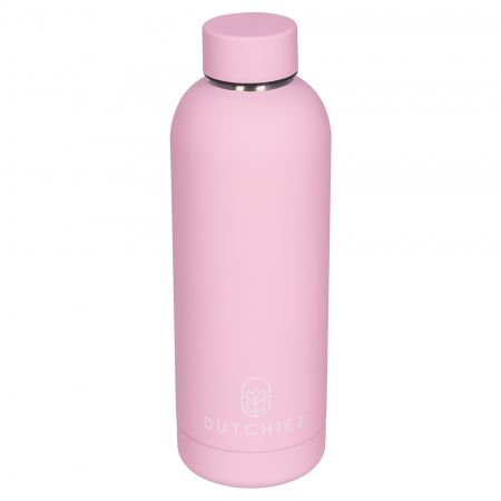 Drinkfles - Thermosfles - RVS - 500 ml - Pastel Pink