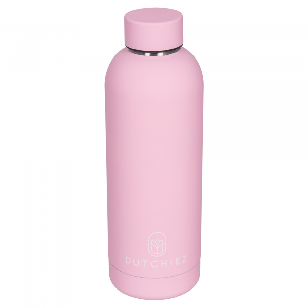 Drinkfles - Thermosfles - RVS - 500 ml - Pastel Pink