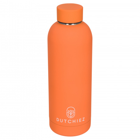 Drinkfles - Thermosfles - RVS – 500 ml - Orange