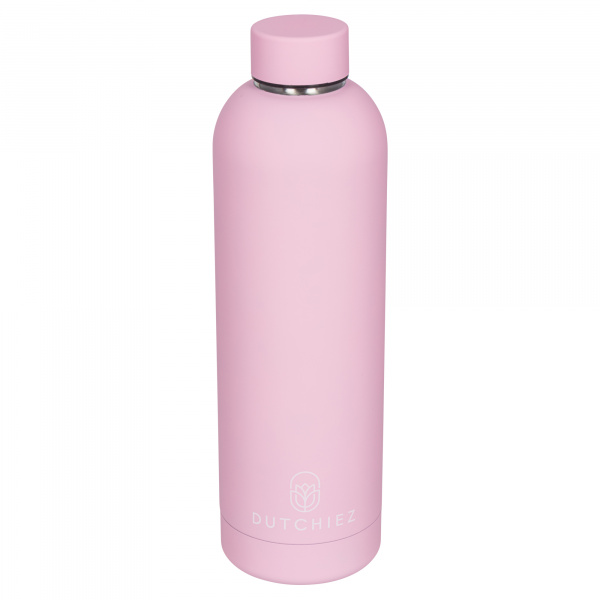 Drinkfles - Thermosfles - RVS - 750 ml - Pastel Pink