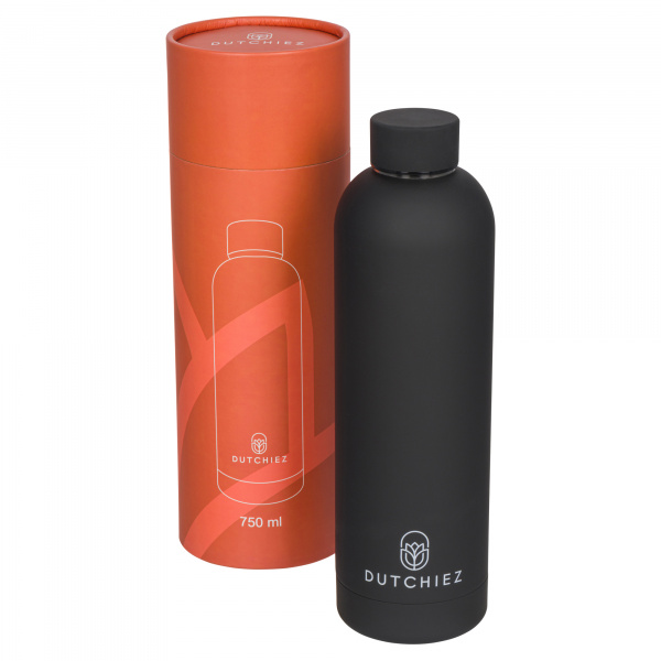 Drinkfles – Thermosfles – RVS – 750 ml – Midnight Black