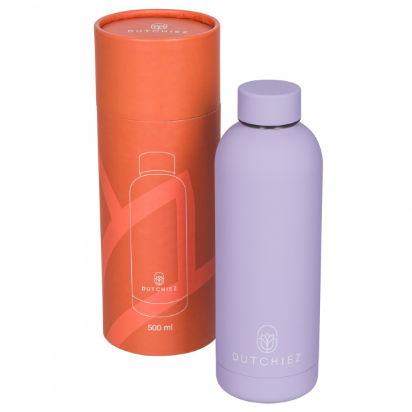 Drinkfles – Thermosfles – RVS – 500 ml – Pastel Lilac