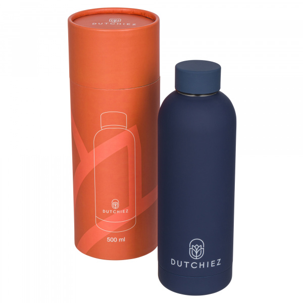 Drinkfles - Thermosfles - RVS - 500 ml - Navy Blue