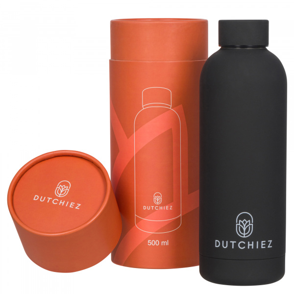 Drinkfles – Thermosfles – RVS – 500 ml – Midnight Black
