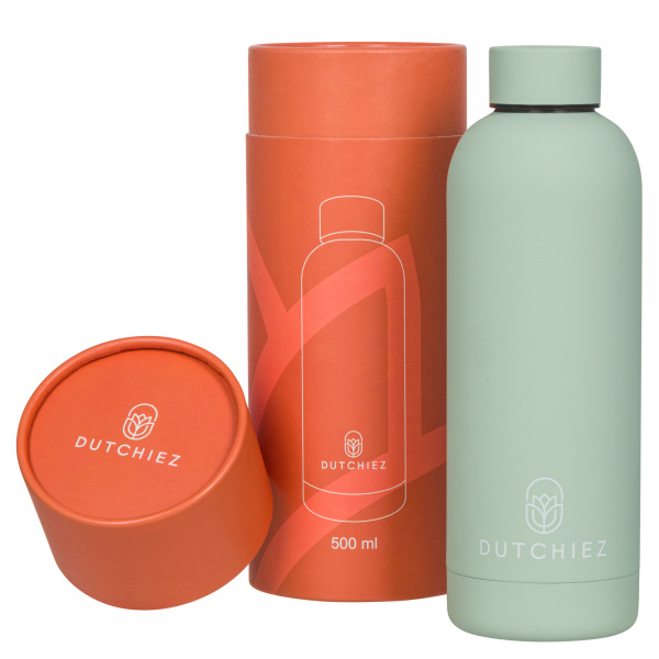 Drinkfles – Thermosfles – RVS – 500 ml – Pastel Green