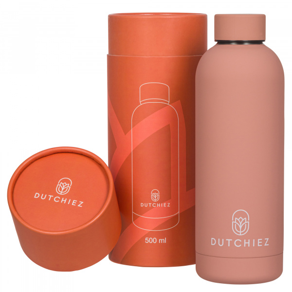 Drinkfles - Thermosfles - RVS – 500 ml - Dusty Rose