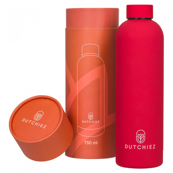 Drinkfles - Thermosfles - RVS – 750 ml - Ruby Red