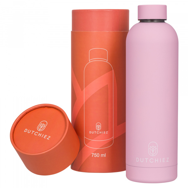 Drinkfles - Thermosfles - RVS - 750 ml - Pastel Pink