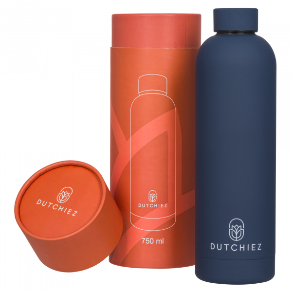 Drinkfles – Thermosfles – RVS – 750 ml – Navy Blue